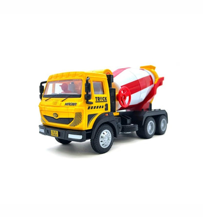 Centy Magna Concrete Mixer Pull Back Construction Toy Truck for 3Y+ Assorted Colours