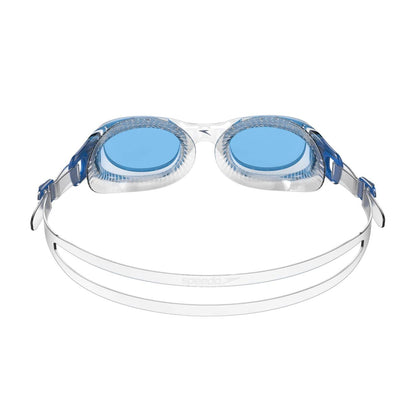 Speedo Futura Classic Smoke Lens Swim Goggles – Unisex Adult Anti-Fog UV Protection Swimming Goggles with Adjustable Strap