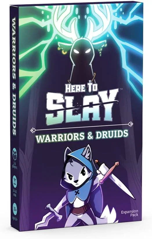Here to Slay Warriors & Druids Expansion Pack Board Game - Jaiman Toys