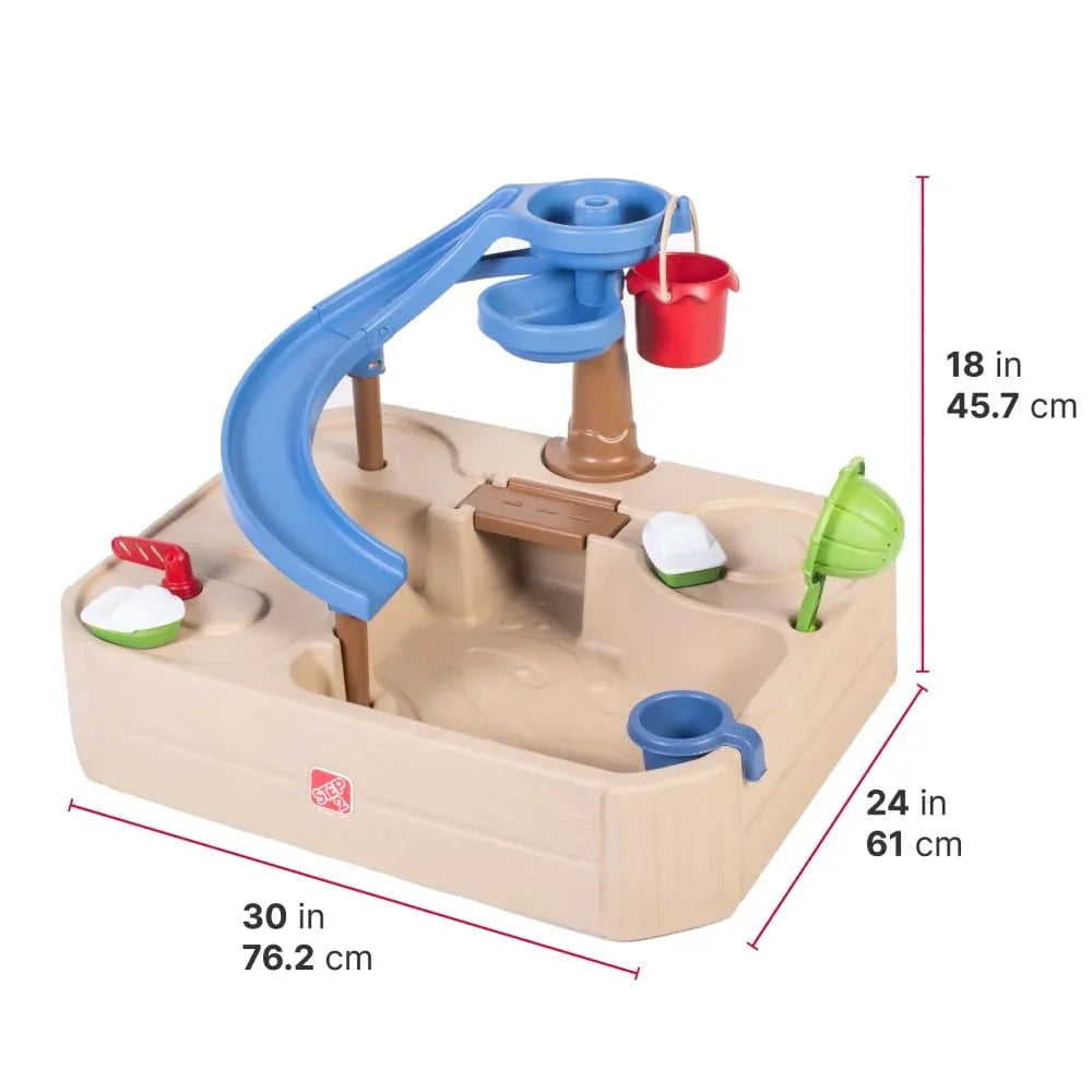 Step2 Naturally Playful Splashway Canal – Water Play Table for Kids - Jaiman Toys