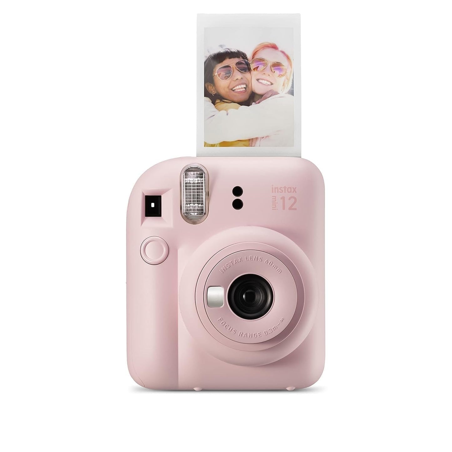 Fujifilm Instax Mini 12 Instant Camera + 10 Shots Films + 1x iRide Camera Case + 1x Photo Storage Box + Photo Hanging 1 Set + 1x Close up Selfie Lens- Lilac Purple