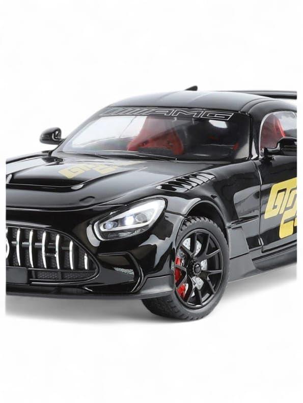 Mercedes-Benz AMG GT Racing Die-Cast Toy Car Model – Alloy Metal Pull Back Car with Light & Sound - Jaiman Toys