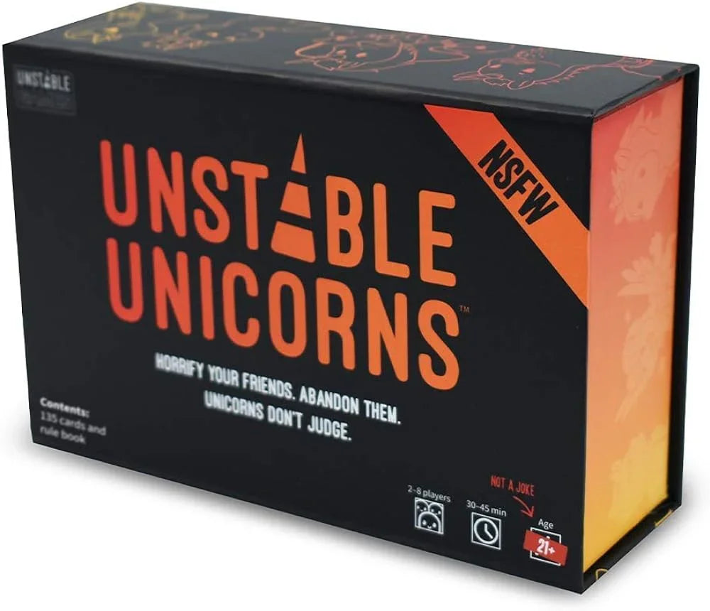 Unstable Unicorns NSFW Edition Card Game - Jaiman Toys