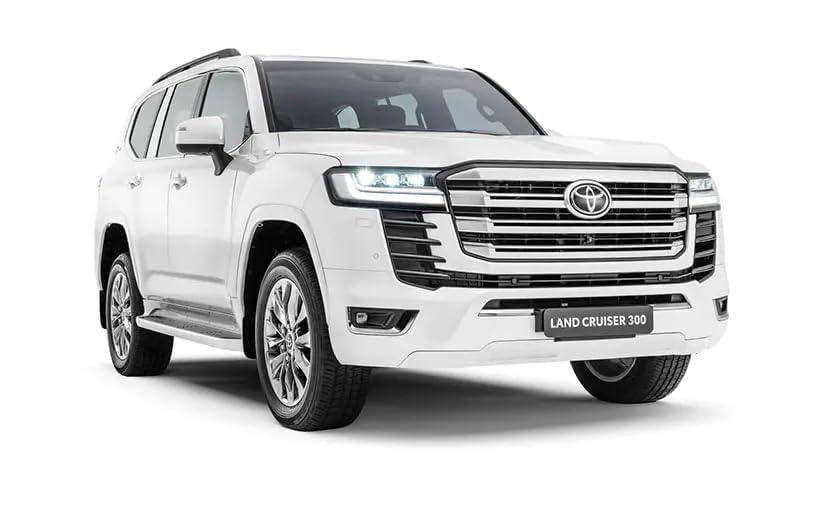 1:32 Toyota Land Cruiser LC300 Diecast Metal Model Car – Pull Back Toy with Openable Doors, Light & Sound (Multicolor) - Jaiman Toys