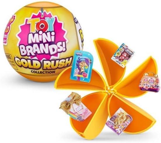 Mini Brands Rush Limited Edition Toys Mystery Capsule Real Collectible Toy, Rose Gold - Jaiman Toys