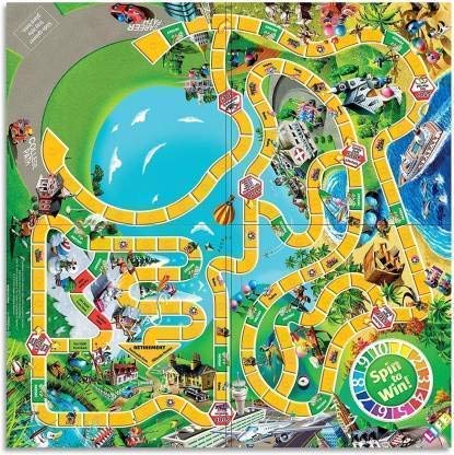 Hasbro Gaming The Game of Life Board Game | Family Strategy Game for Kids & Adults | 2-4 Players | Ages 8+