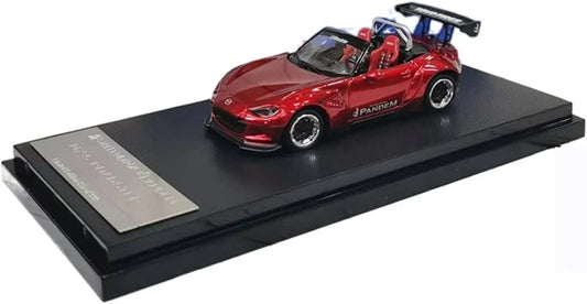 Street Weapon Pandem MX-5 Roadster Red 1/64 Diecast Car Model - Jaiman Toys