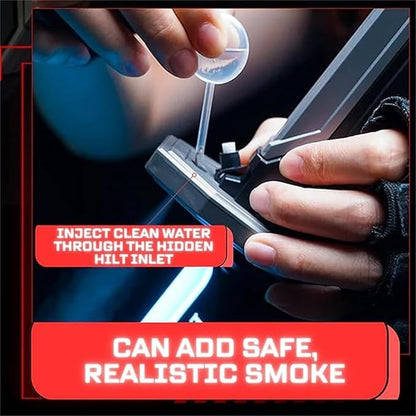 Sparkblade LED Sword with Smoke & Spark Effects – 7-Color Light Katana with Sound FX | Anime Cosplay Prop