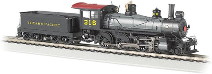 Bachmann Baldwin 52" Driver 4-6-0 Steam Locomotive Texas & Pacific #316 DCC Ready HO Scale