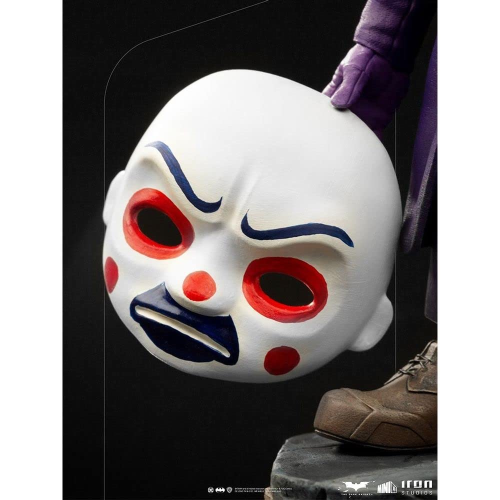 Iron Studios MiniCo Dark Knight The Joker Collectible Figurine for Age 14+ Years