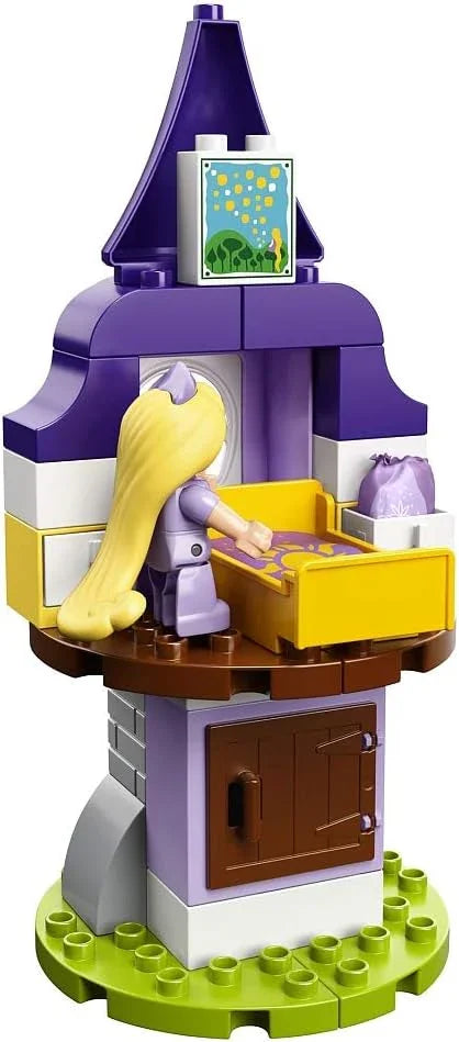 LEGO DUPLO 10878 Rapunzel’s Tower Building Set – Disney Princess Construction Toy for Toddlers