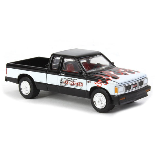 GreenLight 1:64 1990 GMC S-15 Sierra Pickup 1:64 Diecast – Flowtech Exhaust