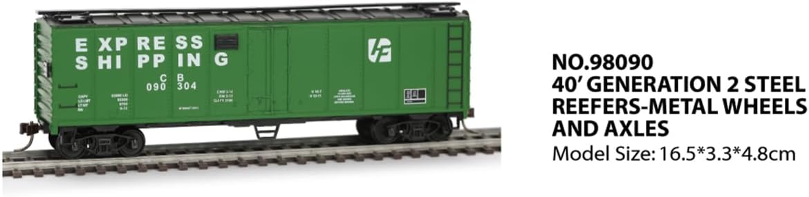 HANFLY 66150 US UP-20 Diesel Locomotive HO 1:87 Electric Train Set with Metal Track