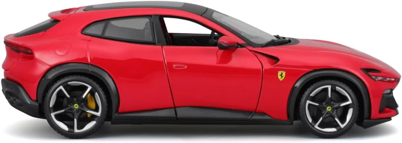 Bburago 1:24 Ferrari Purosangue Red | Licensed SUV Scale Model Car Collectible