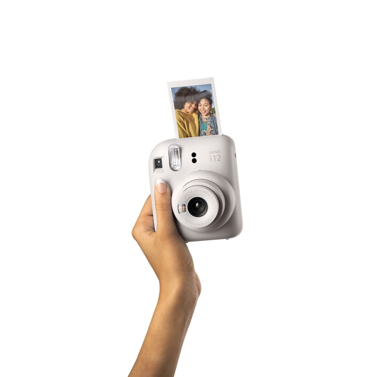 Fujifilm Instax Mini 12 Instant Camera - Clay White