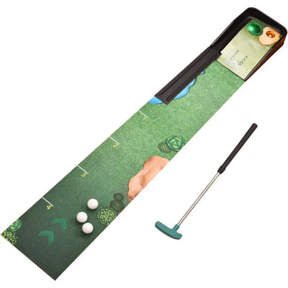 Innov8 Electronic Golf Putting Mat, Sound & LED Scoring Hole, Adjustable Putter, Kids 5+ - Jaiman Toys