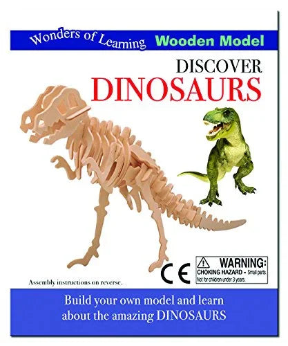 Wonders of Learning – Discover Dinosaurs Educational Box Set | Kids Dinosaur Learning Kit