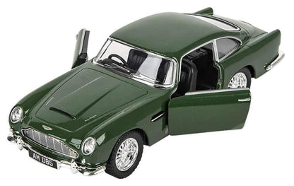 KiNSMART Aston Martin DB5 – 1:38 Scale Die-Cast Pullback Model Car – Collectible Toy Car - Green - Jaiman Toys