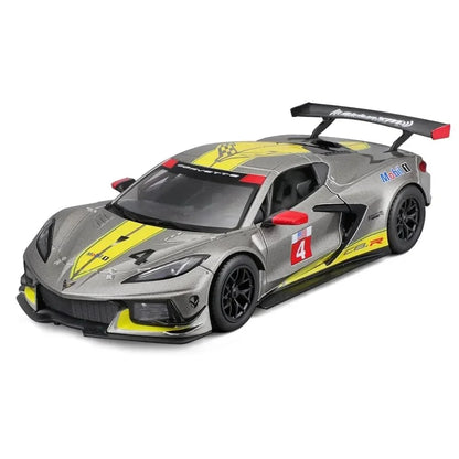 Bburago 1/43 Chevrolet Corvette C8.R Diecast Car Model | Racing Edition | Age 14+ - Jaiman Toys