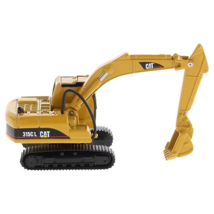 Diecast Masters 1:87 HO Scale Cat 315C L Hydraulic Excavator 84400 Officially Licensed Diecast Construction Vehicle Model from the Real Replicas Series for Collectors
