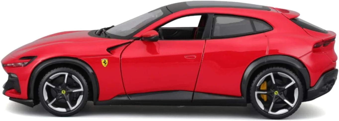 Bburago 1:24 Ferrari Purosangue Red | Licensed SUV Scale Model Car Collectible