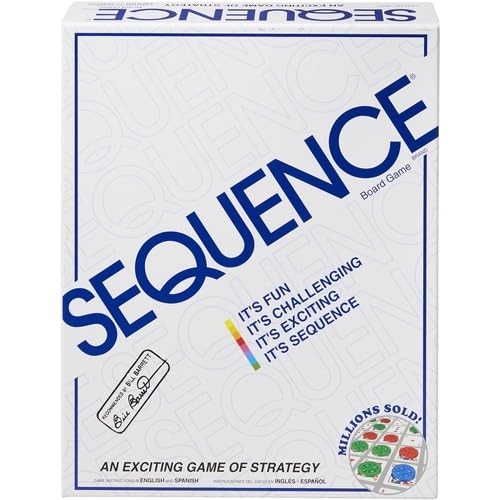 Original Sequence Board Game- Strategy Game for Kids &amp; Adults (2-12 Players) Age 7+