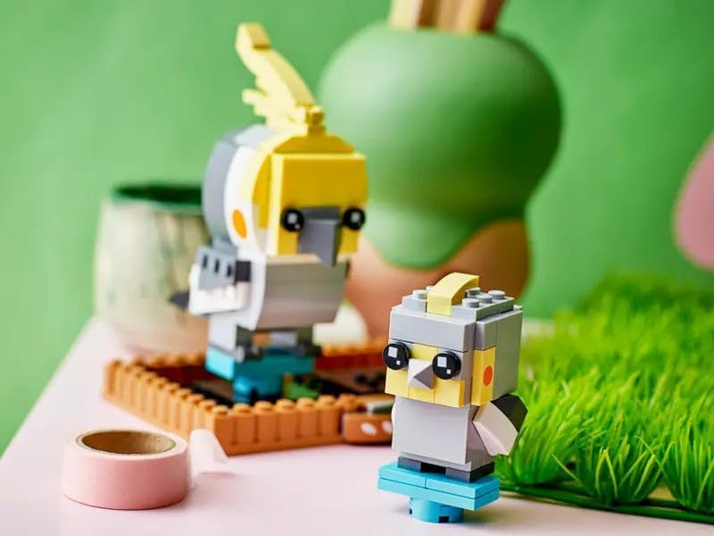 Lego BrickHeadz Pets Cockatiel 40481 Bird (219 Pieces)