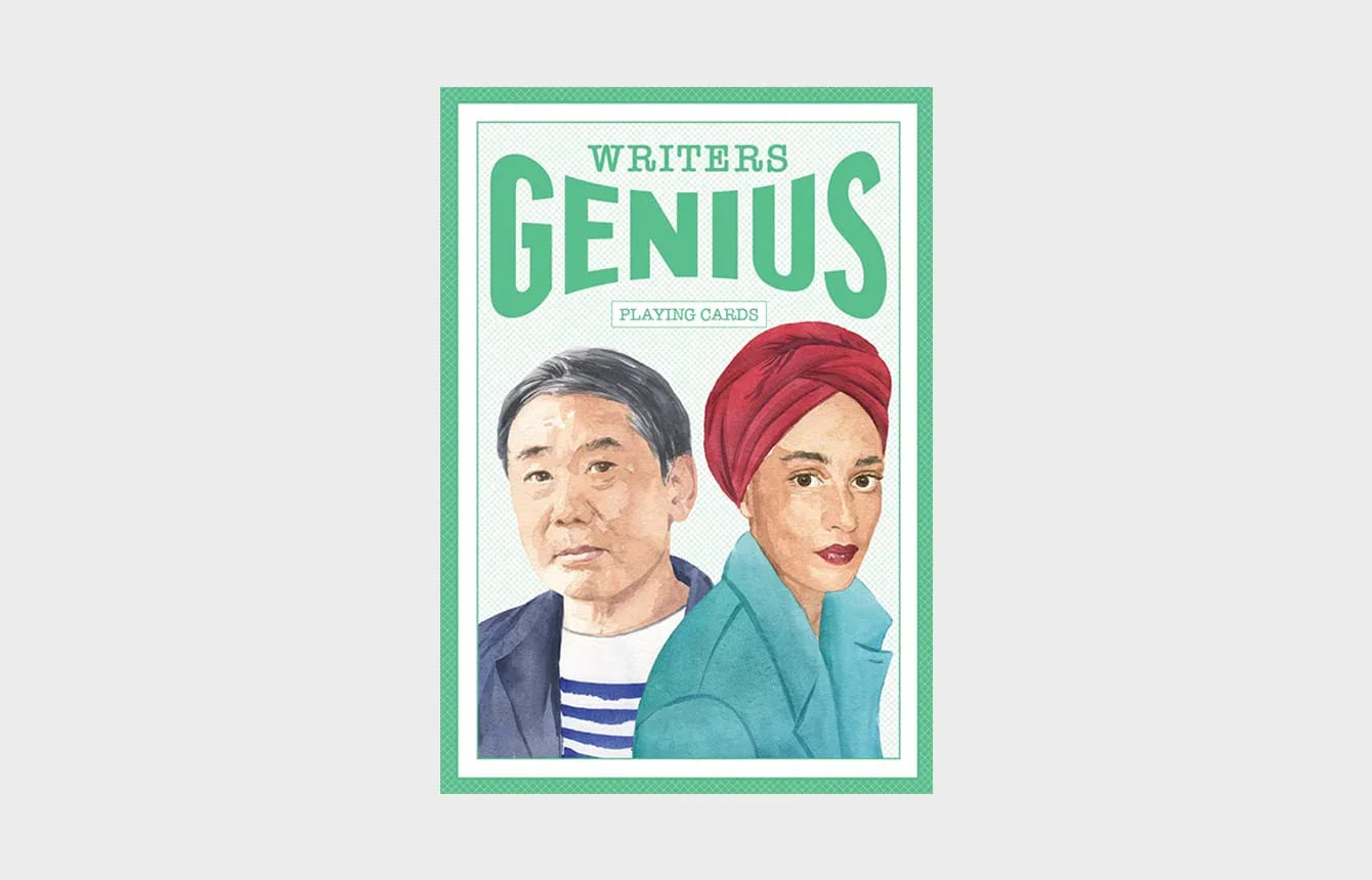 Laurence King Genius Writers Playing Cards – Educational & Fun Literary Deck - Jaiman Toys