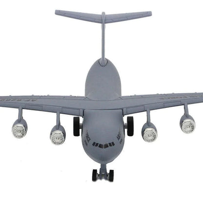 Airplane 1:400 Scale Twin-Engine Jet Fighter Model with Light & Sound – Premium Die-Cast Metal Collectible (F-16 Type) - Jaiman Toys