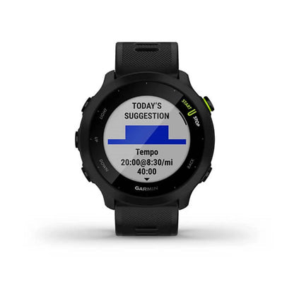 Garmin Forerunner 55, GPS Running Watch with Daily Suggested Workouts, Up to 2 Weeks of Battery Life (Black) - Jaiman Toys