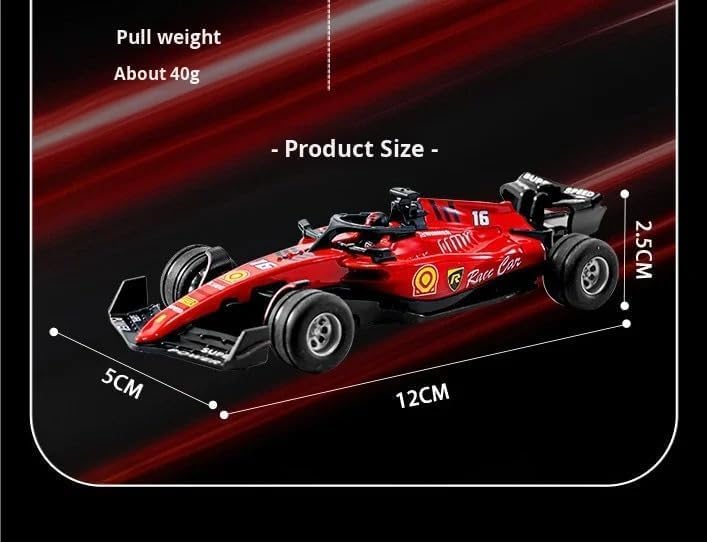 Trasped 1:64 Die-Cast Metal F1 Mini RC Racing Car with LED Lights – 2.4GHz Remote & App Control, USB Rechargeable Alloy Racing Car for Kids & Collectors (2 Variants)