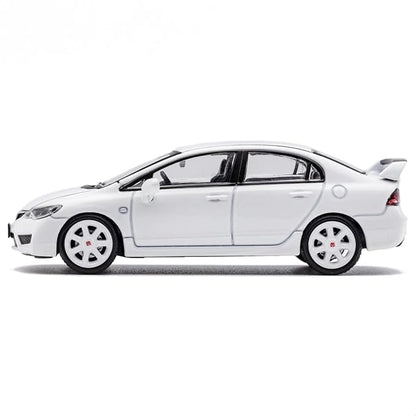 DCT Models 1:64 Honda Civic Type R (FD2) 2007 White Diecast Model Car | Premium JDM Collectible Display Edition