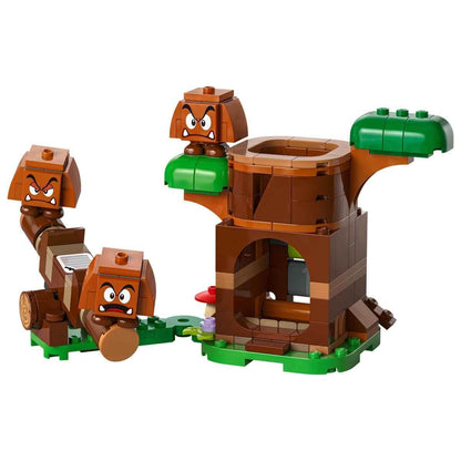 LEGO Super Mario Nintendo Collectible Goombas Playground, Creative Game with Rocker, 3 Video Game Character Figures, Gift for Boys and Girls Ages 7 and Up 71433