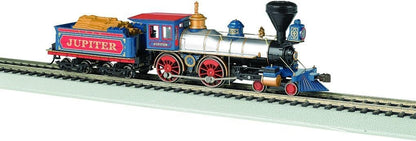 Bachmann 4-4-0 American Steam Locomotive DCC Ready Central Pacific #60 Jupiter HO Scale with Wood Load