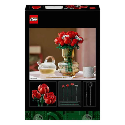 LEGO 10328 Icons Bouquet of Roses Building Set  (822 Pieces)-Botonical Collection