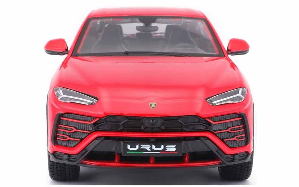 Maisto - 1/25 Scale Model Compatible with Lamborghini Urus Replica Miniature Model 2018 (Red) - Adult