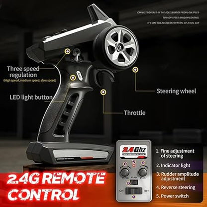 SUCHIYU SCY-16101PRO 1:16 Scale 4WD Brushless RC Off-Road Truck with 2.4GHz Remote – 70 km/h Hobby Grade