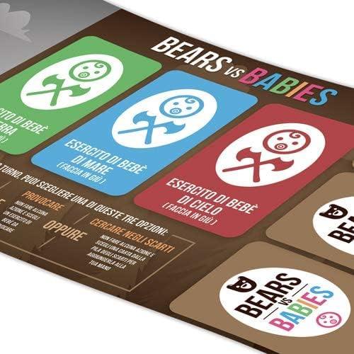 Bears vs Babies Card Game Pack – Funny Strategy Party Game for Adults & Families - Jaiman Toys