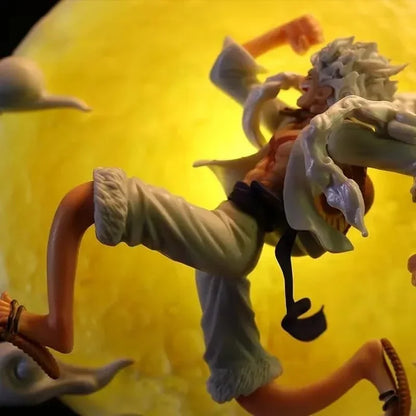 Ultimate Luffy Gear 5 Nika Figure (30CM) – LED Light Edition | One Piece GK PVC Model HW - Jaiman Toys