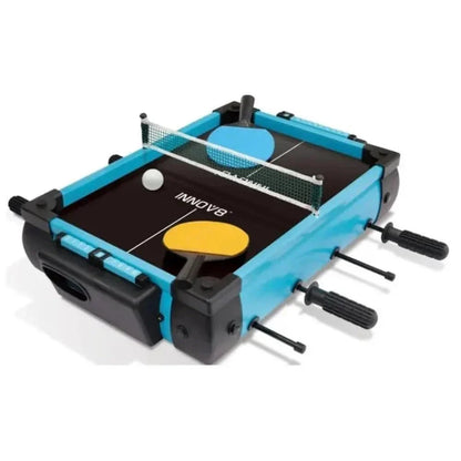 Innov8 Multi-Table Game Set, 5-in-1 Sports Games, Football, Billiards, Hockey, Basketball, Table Tennis, 43cm x 30cm x 25cm, for Ages 5+ - Jaiman Toys