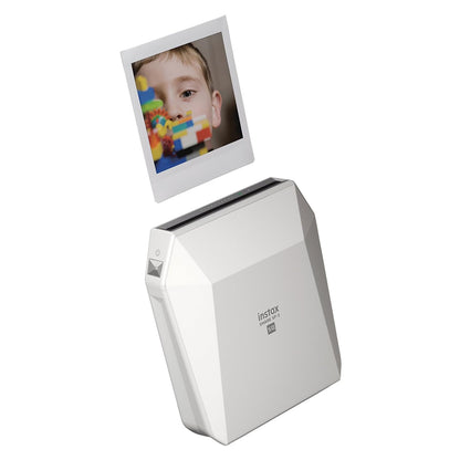 Fujifilm Instax Share SP-3 Square Film Smartphone/Mobile Wireless Instant Photo Printer - White