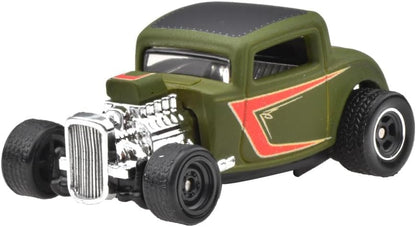 Hot Wheels Premium 1:64 Scale ’32 Ford Die-Cast Car Blister Pack – Boulevard Series Metal/Metal Real Riders Collectible Hot Rod