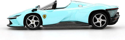 BBR Models 1:64 Ferrari Daytona SP3 Light Blue Limited Edition Die-Cast Model Car