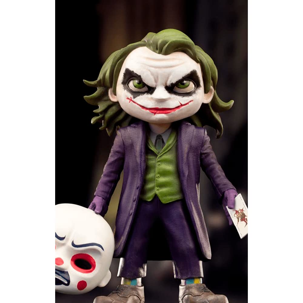 Iron Studios MiniCo Dark Knight The Joker Collectible Figurine for Age 14+ Years