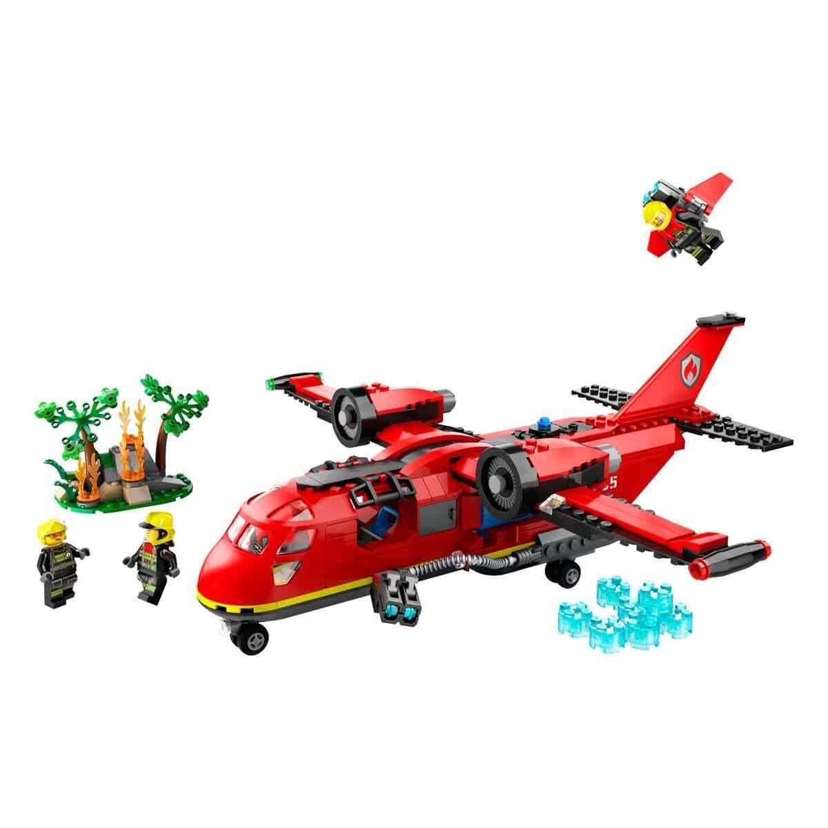 LEGO City Fire Rescue Plane Building Toy Set 60413(478 Pieces)