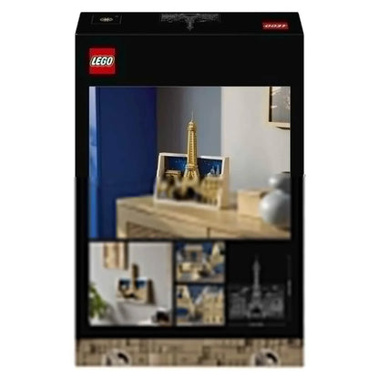 LEGO 21064 Architecture Paris Skyline – City of Love Landmark Home Décor Building Set for Adults