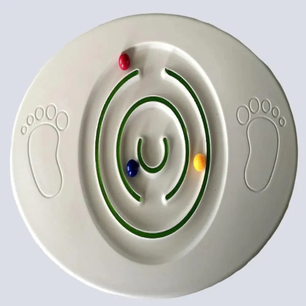 Innov8 Balance Board Sports Active Play Board with 3 Balls, Maze Navigation, for Home and Backyard - Jaiman Toys