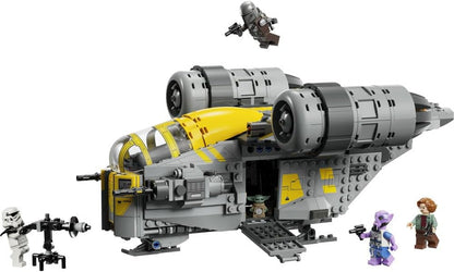 LEGO 75447 Star Wars The Razor Crest Starship Toy - The Mandalorian and Grogu Model Kit w/ 4 Minifigures & Grogu Figure - Birthday Gift for 10+ Year Old Boys, Girls & Movie Fans