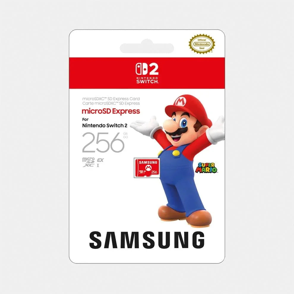 Samsung microSD Express Card 256GB for Nintendo Switch 2 - Jaiman Toys