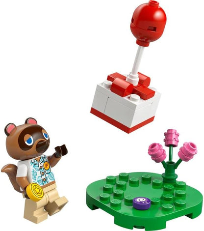 LEGO 30731 Animal Crossing Tom Nook and Flying Present Polybag, 33 Pieces, Ages 6+